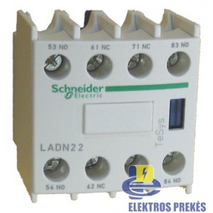 LADN22 papildomi kontaktai 2NO+2NC Schneider Electric