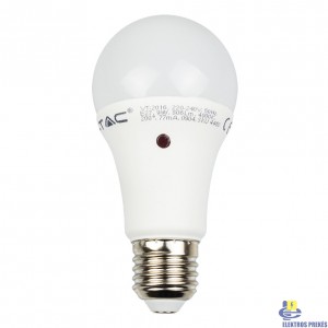 V-TAC Led lemputė su judesio davikliu 9w 806lm 4000K SKU-4460