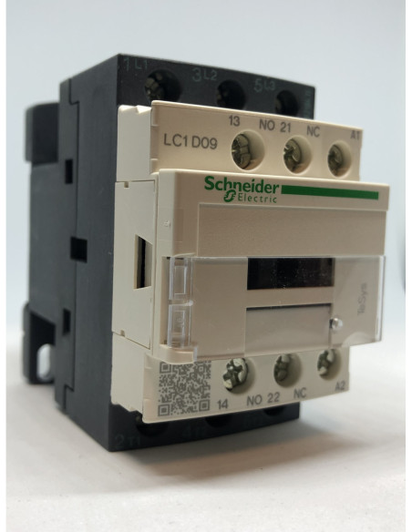 Kontaktorius TeSys 9A 4KW 1NO 1NC 230VAC Schneider Electric