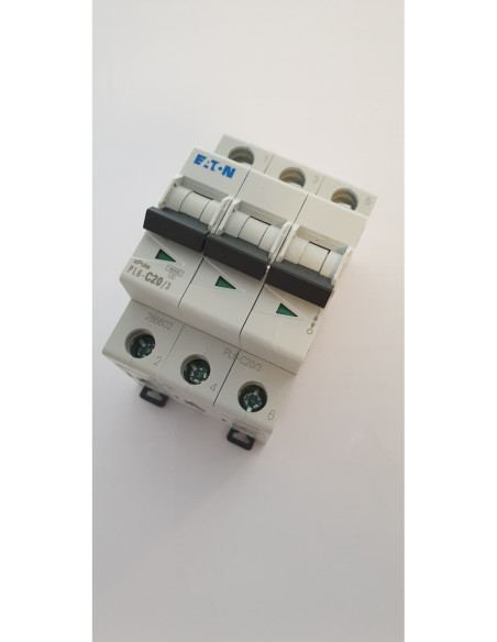 Automatinis jungiklis 3P C20A EATON PL6-C20/3