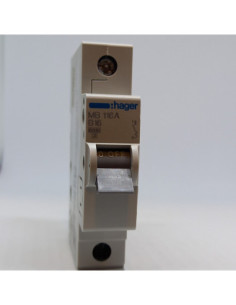 Automatinis jungiklis 1P B16A 6kA Hager