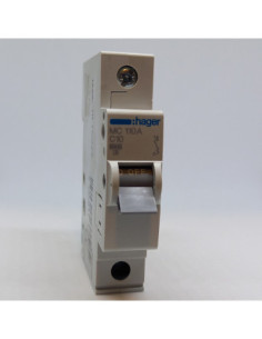Automatinis jungiklis 1P C10A 6kA Hager