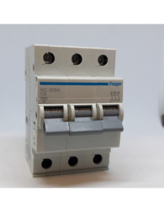 Automatinis jungiklis 3P C6A 6kA Hager