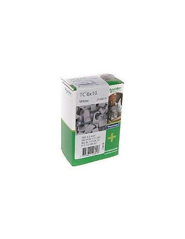 TC 6*10  3*2.5mm2 plokščio kabelio laikiklis 100vnt Thorsman-Schneider Electric