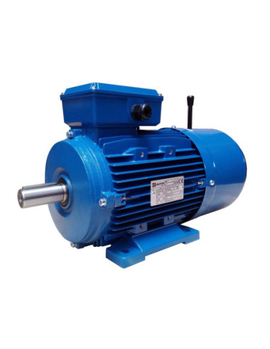 Trifazis elektros variklis 0.55kw-1380aps/min su stabdžiu, padinis 80B3