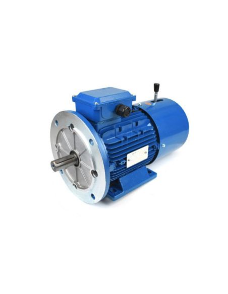 Trifazis elektros variklis 0.75kw-1380aps/min su stabdžiu, universalus 80B35
