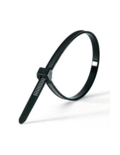 BM N3776 juodi PVC dirželiai 370*7.6mm (100 vnt)