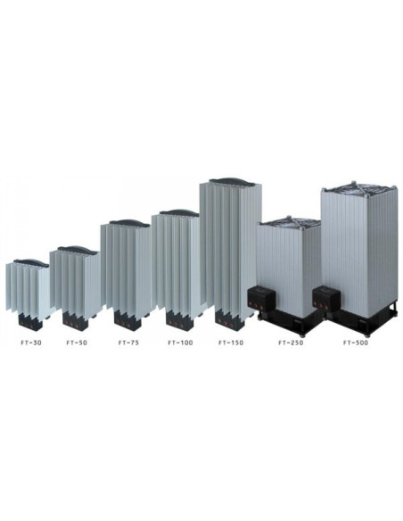 Šildytuvas į skydą 100W 100-250 V AC/DC