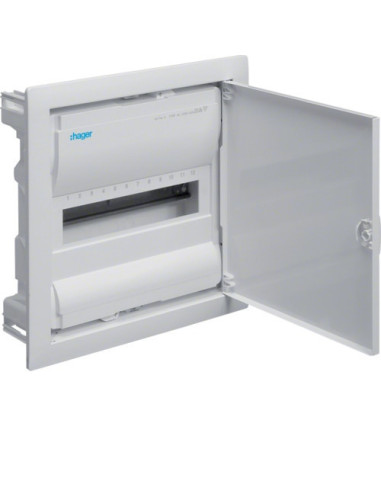 Įleidžiamas skydelis, IP30, 1×12, Volta, HAGER