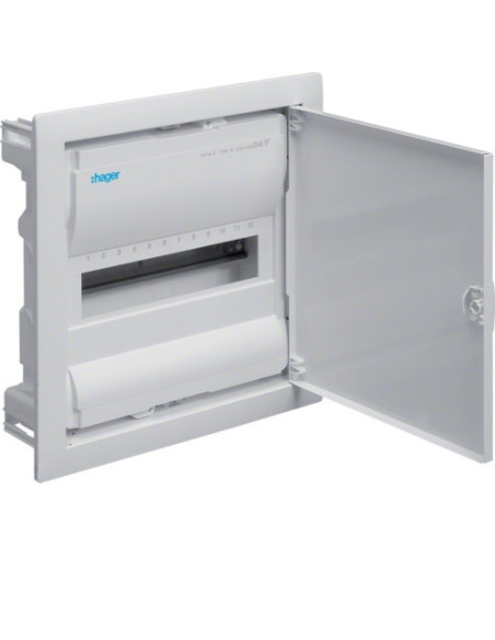 Įleidžiamas skydelis, IP30, 1×12, Volta, HAGER
