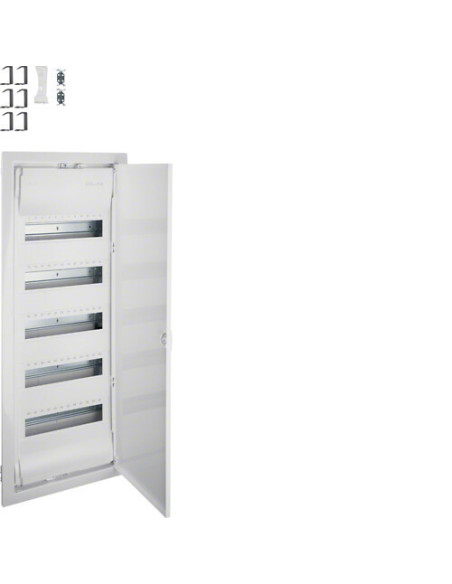 Įleidžiamas skydelis, IP30, 5×12, Volta, HAGER