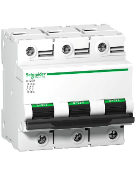 A9N18469 Acti 9 I60N SCHNEIDER Electric automatinis modulinis jungiklis  3P C120H 100A 15kA