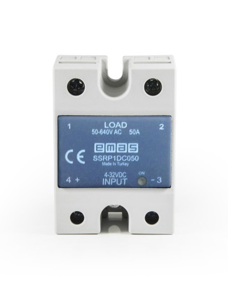 SSRP1DC050 Rėlė 50A 50-640V AC