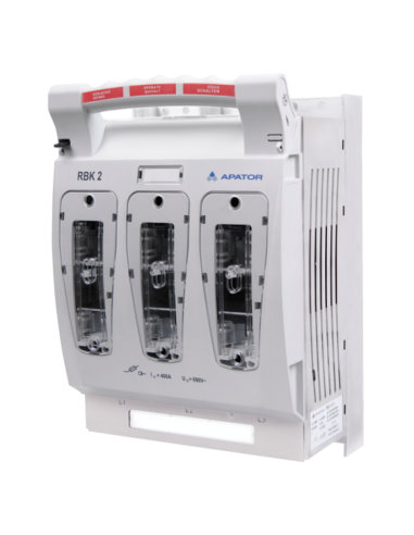 APATOR RBK 2 PRO-M horizontalus saugiklių blokas iki 400A