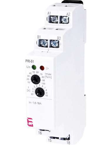 PRI-51/16 Srovės kontrolės relė AC 24-240V,DC-24V ETI