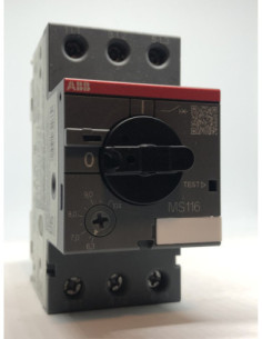 MS116-10 ABB Variklio apsaugos automatas 6.3-10A