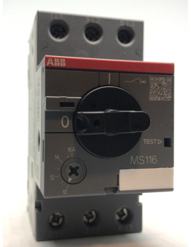 MS116-12 ABB Variklio apsaugos automatas 8.0-12A