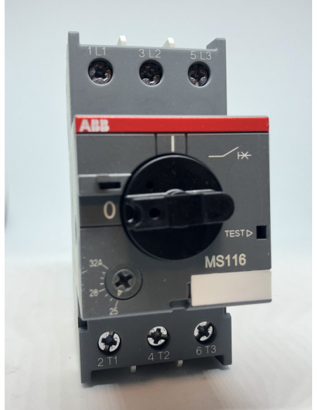 MS116-32ABB Variklio apsaugos automatas 25-32A