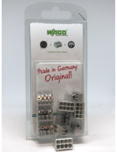 Balta 8 laidų jungtis WAGO 2273-208, 0.5-2.5mm2, 24A,10vnt