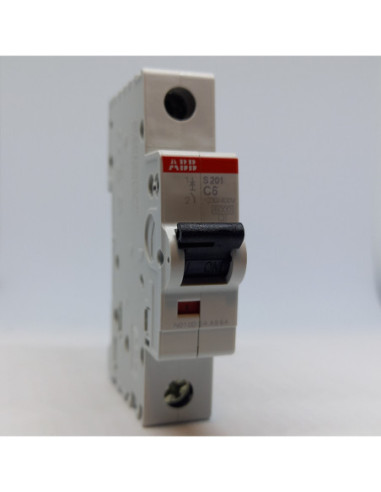 Automatinis jungiklis 1P C6A 6kA S201-C6 ABB