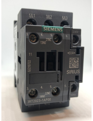 SIRIUS Kontaktorius S0 4kW 9A 1NO+1NC 230VAC SIEMENS