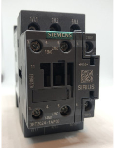 SIRIUS Kontaktorius S0 5.5kW 12A 1NO+1NC 230VAC SIEMENS