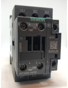 SIRIUS Kontaktorius S0 7.5kW 17A 1NO+1NC 230VAC SIEMENS