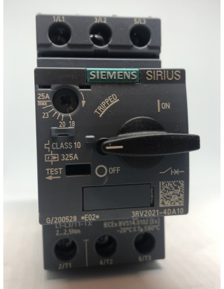 Variklio apsaugos automatas 18-25A S0 Siemens