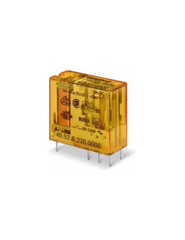 Tarpinė relė 230VAC, 2CO-DPDT, 8A Finder