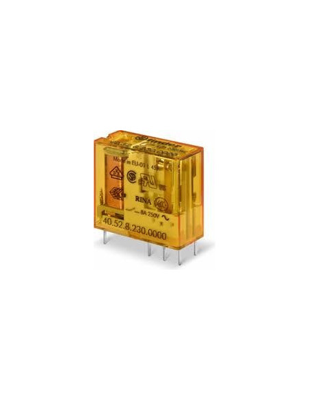 Tarpinė relė 230VAC, 2CO-DPDT, 8A Finder