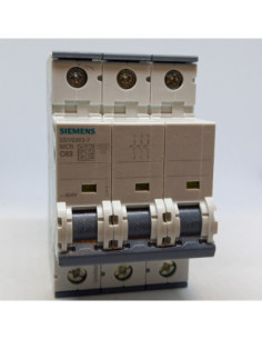 Automatinis jungiklis 3P C63A 6kA Siemens