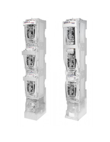 APATOR ARS pro 2-6-V vertikalus saugiklių kirtiklių blokas 400A 690V