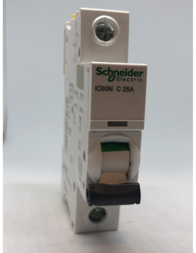 Acti9 iC60N Automatinis jungiklis 1P C25A 6kA Schneider Electric