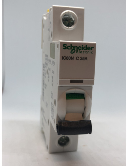 Acti9 iC60N Automatinis jungiklis 1P C25A 6kA Schneider Electric