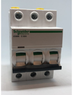 Acti9 iC60N Automatinis jungiklis 3P C32A 6kA Schneider Electric