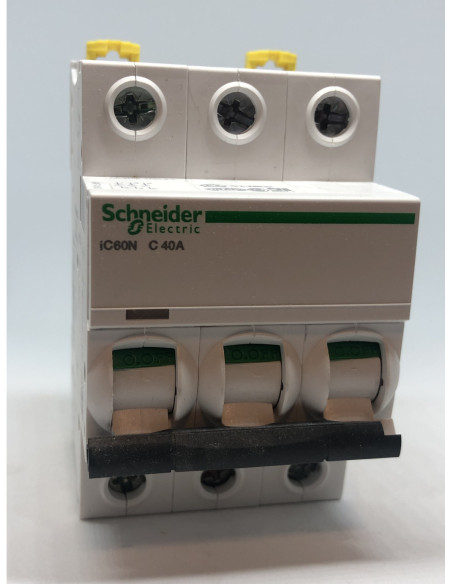 Acti9 iC60N Automatinis jungiklis 3P C40A 6kA Schneider Electric
