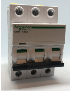 Acti9 iC60N Automatinis jungiklis 3P C50A 6kA Schneider Electric