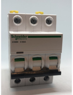 Acti9 iC60N Automatinis jungiklis 3P C63A 6kA Schneider Electric