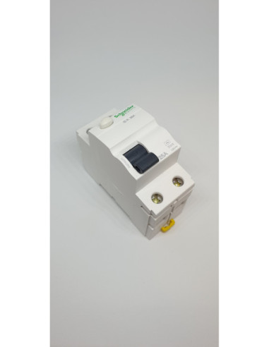 Schneider Electric srovės nuotekio relė Acti 9 K 2P 25A 30mA AC