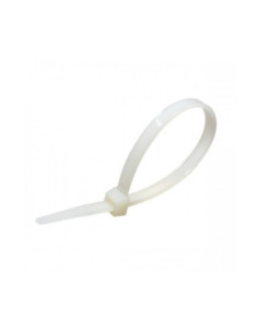 BM B3948 balti PVC dirželiai 390*4.8mm (100 vnt)