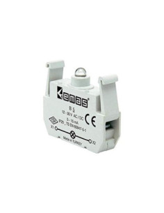 EMAS Kontaktas su baltu LED 12-30VDC