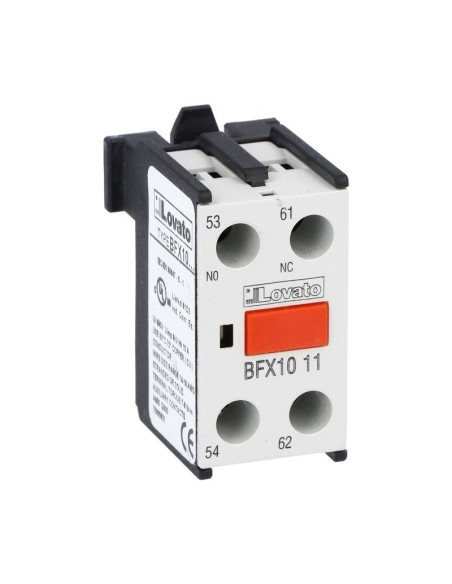 Papildomi kontaktai 1NO+1NC kontaktoriams serijos BF00,BF09-150 Lovato Electric Spa