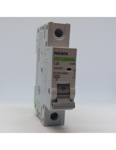 Automatinis jungiklis Ex9BN 1P C20A Noark