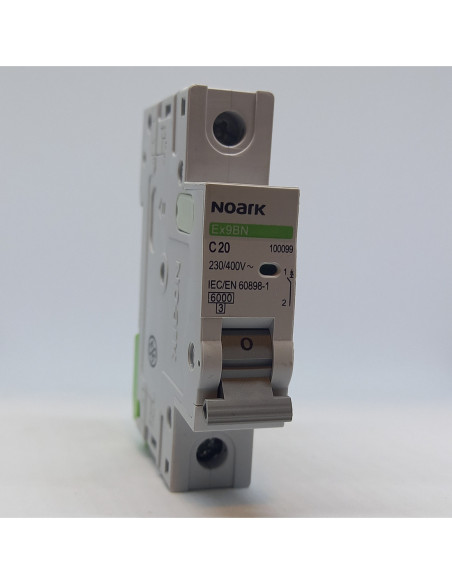 Automatinis jungiklis Ex9BN 1P C20A Noark