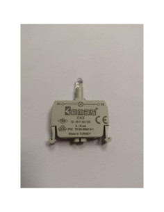 EMAS CK5 Kontaktas su baltu LED 12-30VAC/DC
