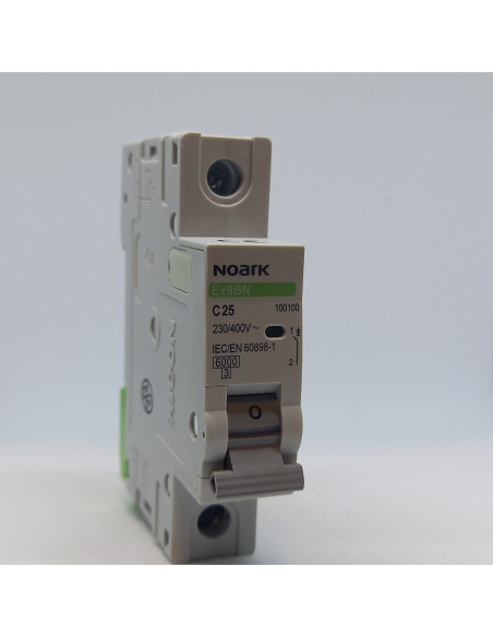 Automatinis jungiklis Ex9BN 1P C25A Noark