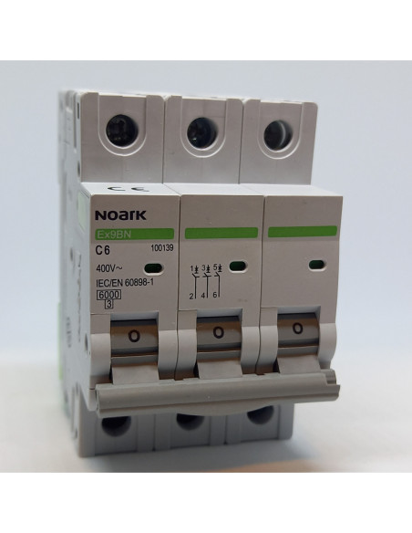 Automatinis jungiklis Ex9BN 3P C6A Noark