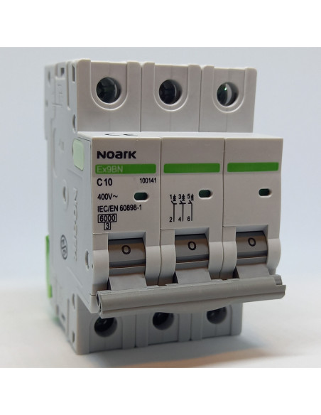 Automatinis jungiklis Ex9BN 3P C10A Noark