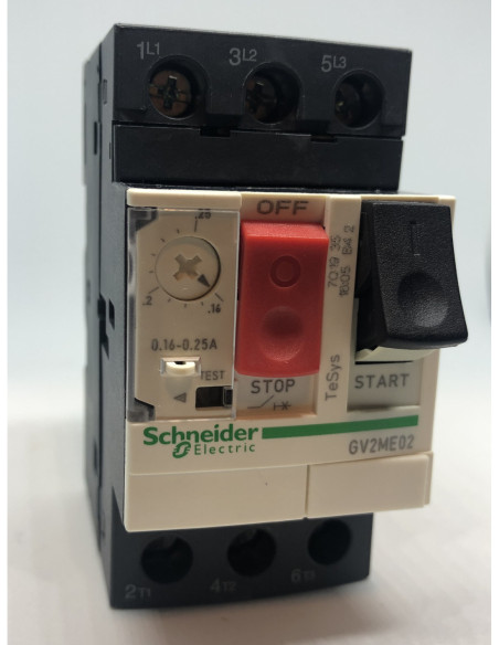 Variklio apsaugos automatas TeSys 0.16-0.25A Schneider Electric