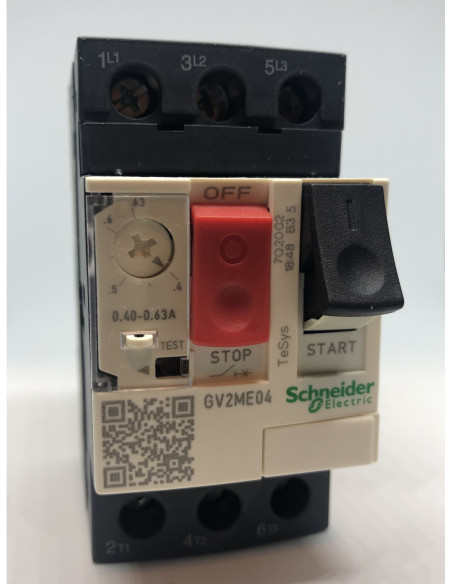 Variklio apsaugos automatas TeSys 0.40-0.63A Schneider Electric